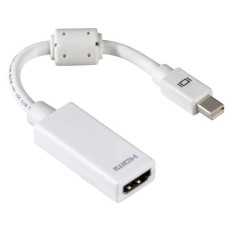 CAVETTO ADATTATORE HAMA MINI DISPLAYPORT M/HDMI F BIANCO PER MAC 7653246