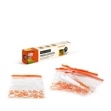 SACCHETTI RICHIUDIBILI PER ALIMENTI FRESCOFOOD - CONF. DA 15 PEZZI - 24X27,5 CM (29162) SACCHETTI RICHIUDIBILI PER ALIMENTI FRESCOFOOD - CONF. DA 15 PEZZI - 24X27,5 CM (29162)