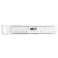 RIGHELLO  TRASPARENTE 15 CM  KF00583