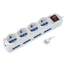 MULTIPRESA 12 POSIZIONI 16A BIANCA MKC CON INTERRUTTORE - ECOMMERCE MULTIPRESA 12 POSIZIONI 16A BIANCA MKC CON INTERRUTTORE - ECOMMERCE