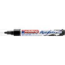 MARCATORE ACRILICO EDDING 5100 - PUNTA TONDA 2-3 MM TRATTO MEDIO - NERO-INTENSO- 4-5100901