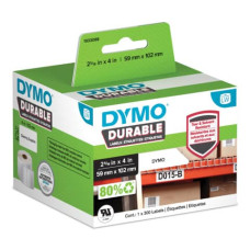 ROTOLO DA 300 ETICHETTE DYMO LABELWRITER DURABLE MULTIUSO 102X59 MM BIANCO