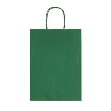 SACCHETTI DA REGALO ALLEGRA TINTA UNITA DARK 36X12X41 CM VERDE CONF. DA 25 - SDF36-560