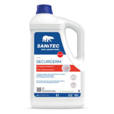 SAPONE LIQUIDO MANI NON PROFUMATO ANTIBATTERICO H.A.C.C.P. SECURGERM SANITEC 5 LITRI