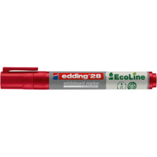 MARCATORE PER LAVAGNE BIANCHE EDDING 28 ECOLINE PUNTA TONDA - TRATTO 1,5-3 MM ROSSO MARCATORE PER LAVAGNE BIANCHE EDDING 28 ECOLINE PUNTA TONDA - TRATTO 1,5-3 MM ROSSO