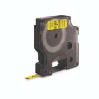 Nastro per etichettatrici Dymo d1 6 mm x 7 m nero/giallo s0720790