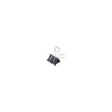 MOLLE DOUBLE CLICK Q-CONNECT FOLDBACK NERO 19 MM CONF. DA 10 - KF01282