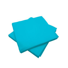 TOVAGLIOLI MONOUSO LE NAPPAGE IN AIRLAID CARTA A SECCO 40X40 CM - CONFEZIONE DA 50 PEZZI COLORE TURCHESE - 8120