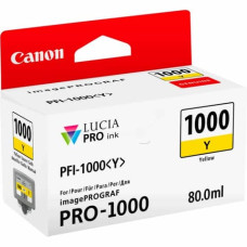 CARTUCCIA PER STAMPANTI INKJET PFI-1000Y CANON GIALLO  0549C001