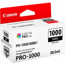 CARTUCCIA PER STAMPANTI INKJET PFI-1000MBK CANON NERO OPACO 0545C001