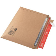 BUSTA PER SPEDIZIONI COLOMPAC IN CARTONE F-FLUTE F.TO 35,3X25 CM AVANA 30000210