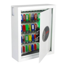 CASSAFORTE PORTACHIAVI 48 GANCI SECURITY ITALIA CYGNUS CON SERRATURA A CHIAVE - BIANCOKS0032K CASSAFORTE PORTACHIAVI 48 GANCI SECURITY ITALIA CYGNUS CON SERRATURA A CHIAVE - BIANCOKS0032K