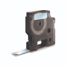 NASTRO PER ETICHETTATRICI DYMO D1 12 MM X 7 M BIANCO/TRASPARENTE S0720600