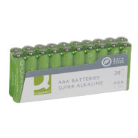 Batterie alcaline aaa conf. da 20 pezzi cod. kf10849