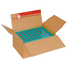SCATOLA AUTOMONTANTE AD ALTEZZA VARIABILE COLOMPAC F.TO 31X23,8X8-17 CM AVANA - CP 141.205
