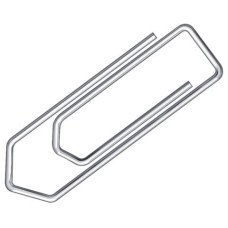 FERMAGLI  FILO D'ACCIAIO NICHELATO 26 MM CONF. DA 100 - KF01307