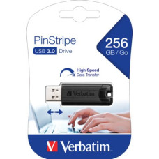 CHIAVETTA USB 3.0 PINSTRIPE VERBATIM 256GB 49320 CHIAVETTA USB 3.0 PINSTRIPE VERBATIM 256GB 49320