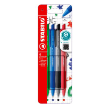 PENNA A SFERA A SCATTO STABILO POINTBALL COLORFUL 0,5 MM ASSORTITI - CONF. 4 PEZZI - 6033/4 PENNA A SFERA A SCATTO STABILO POINTBALL COLORFUL 0,5 MM ASSORTITI - CONF. 4 PEZZI - 6033/4