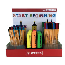 ESPOSITORE 133 ARTICOLI DI SCRITTURA STABILO DI CUI 38 POINTBALL, 15 BOSS ORIGINAL, 40 POINT 88 E 40 PEN 68 ESPOSITORE 133 ARTICOLI DI SCRITTURA STABILO DI CUI 38 POINTBALL, 15 BOSS ORIGINAL, 40 POINT 88 E 40 PEN 68