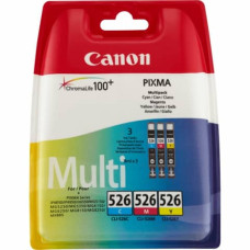 CARTUCCIA PER STAMPANTI INKJET CL-526 CANON CAPACITA STANDARD 3X9 ML COMBO-PACK CIANO-MAGENTA-GIALLO - 4541B009