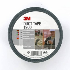 NASTRO ADESIVO TELATO 3M VALUE DUCT TAPE 50 MM X 50 M NERO 1900-N