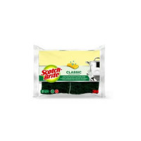 Spugna scotch-brite vegetale verde conf. 2 pezzi