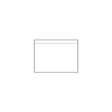 BUSTE ADESIVE SUL RETRO METHODO C6 TRASPARENTE - 162X120 MM - CONF. 100 PEZZI - X100601