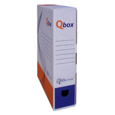 SCATOLA ARCHIVIO IN CARTONE QBOX 25X33 CM - DORSO 8 CM BIANCO 8008.1600