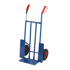CARRELLO IN ACCIAIO SERENA GROUP CON DOPPIO MANICO 57 X 46 X H. 116 CM BLU PORTATA 300 KG