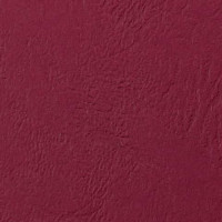 Copertine per rilegatura GBC leathergrain in cartoncino goffrato a4 rosso scuro
