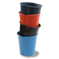 Cestino gettacarte fellowes modula 16.5 l rosso 32.5x31 ø cm e020ro