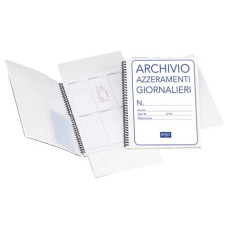 CARTELLINA PER AZZERAMENTI GIORNALIERI 31X24,5 CM - 13 FOGLI 1820AZT00