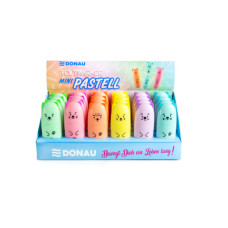 ESPOSITORE 24 MINI EVIDENZIATORI DONAU DESIGN ANIMALETTI TRATTO 1-5 MM - COLORI PASTELLO ASSORTITI 330466924 ESPOSITORE 24 MINI EVIDENZIATORI DONAU DESIGN ANIMALETTI TRATTO 1-5 MM - COLORI PASTELLO ASSORTITI 330466924