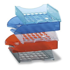 VASCHETTA PORTACORRISPONDENZA FELLOWES MODULA POLISTIROLO TRASPARENTE NATURALE 26X34,5X6,5 CM - E040TN