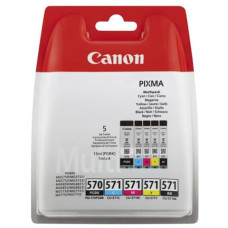 CARTUCCIA PER STAMPANTI INKJET PGI-570/CLI-571 CANON NERO-CIANO-MAGENTA-GIALLO 0372C004