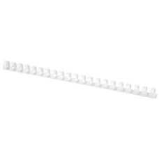 SPIRALI IN IN PLASTICA PER RILEGATURA 16 MM - COLORE BIANCO - CONF. 50 PEZZI - KF24025