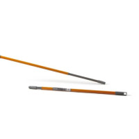 Manico telescopico export Perfetto 130 cm giallo 0030b