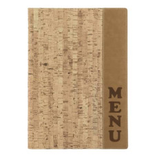 PORTAMENù STILE SUGHERO SECURIT® CORK IN PLASTICA A4 SUGHERO MC-DRA4-CORK
