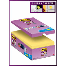 FOGLIETTI POST-IT® NOTES GIALLO CANARY™ CF. 14 BLOCCHETTI + 2 GRATIS DA 90 FF - 6655SSCY-VP16