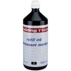 INCHIOSTRO PER RICARICA MARCATORI PERMANENTI EDDING 1 L NERO 4-T1000001