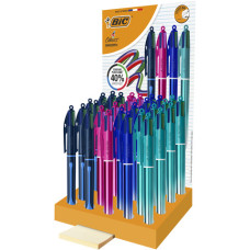 ESPOSITORE 36 PENNE BIC 4 COLOURS SMOOTH – COLORI E DESIGN ASSORTITI