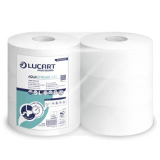 CARTA IGIENICA JUMBO 2 VELI AQUASTREAM 340 - CONF. 6 ROTOLI LUCART PROFESSIONAL 340 MT - 812222J