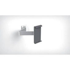 PORTA TABLET DA MURO DURABLE CON BRACCIO ESTENSIBILE ARGENTO METALLIZZATO 9,5X22,5X17CM - 893423