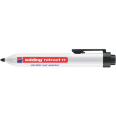 MARCATORE PERMANENTE EDDING RETRACT 11 PUNTA CONICA 1,5-3 MM NERO 4-11001