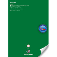 Quaderno con rigatura universale Logos quirebook a4 con copertina verde geografia - rigatura rq