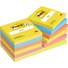 PROMO PACK 8+4 POST-IT STANDARD 654 COLORI ASSORTITI TFEN E BEACHSIDE
