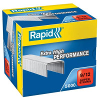 Punti metallici per cucitrice Rapid super strong 9/12 conf. da 5000