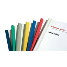 DORSI PLASTICI FELLOWES PER RILEGATURA SENZA MACCHINE 29,7CM DIAM.11MM BLU CONF.30 - D111BL