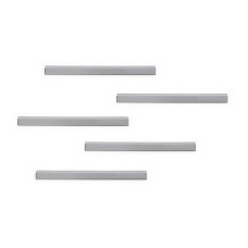 CLIP ADESIVE DURABLE DURAFIX® RAIL ARGENTO METALLIZZATO 210X17MM CONF. 5 - 470623