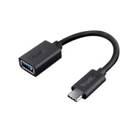Cavo adattatore Trust usb-c to usb-a 3.0 nero